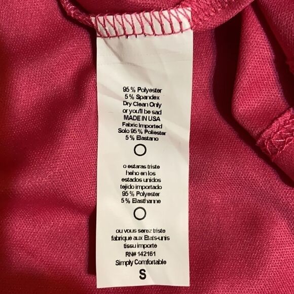 NWT Women’s LuLaRoe Lola bright pink lace skirt Size S - Picture 6 of 6